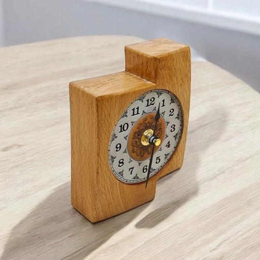 ساعت چوبی خاص برای هدیه تولد