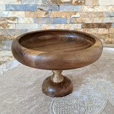 آجیل خوری پایه دار چوبی