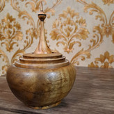 خرید قندان چوبی خراطی