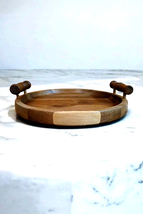 سینی چوبی قهوه