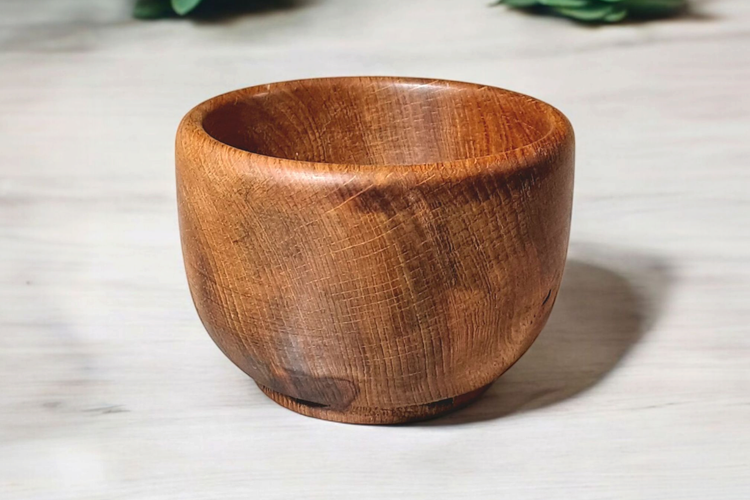 پیاله ماست خوری چوبی تبریز