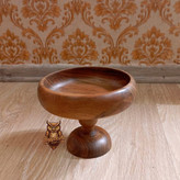 میوه خوری پایه دار چوبی خراطی