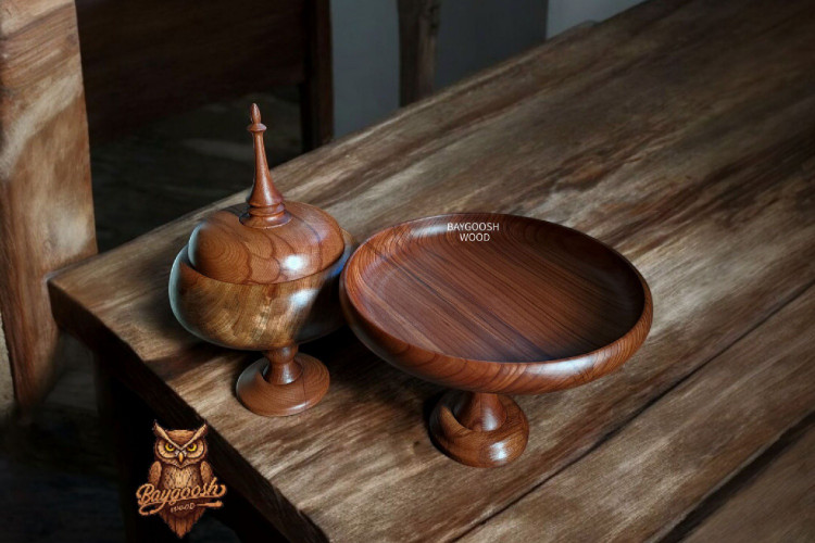 ظروف پذیرایی چوبی