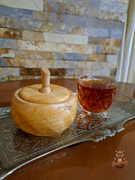 قندان چوبی زییا